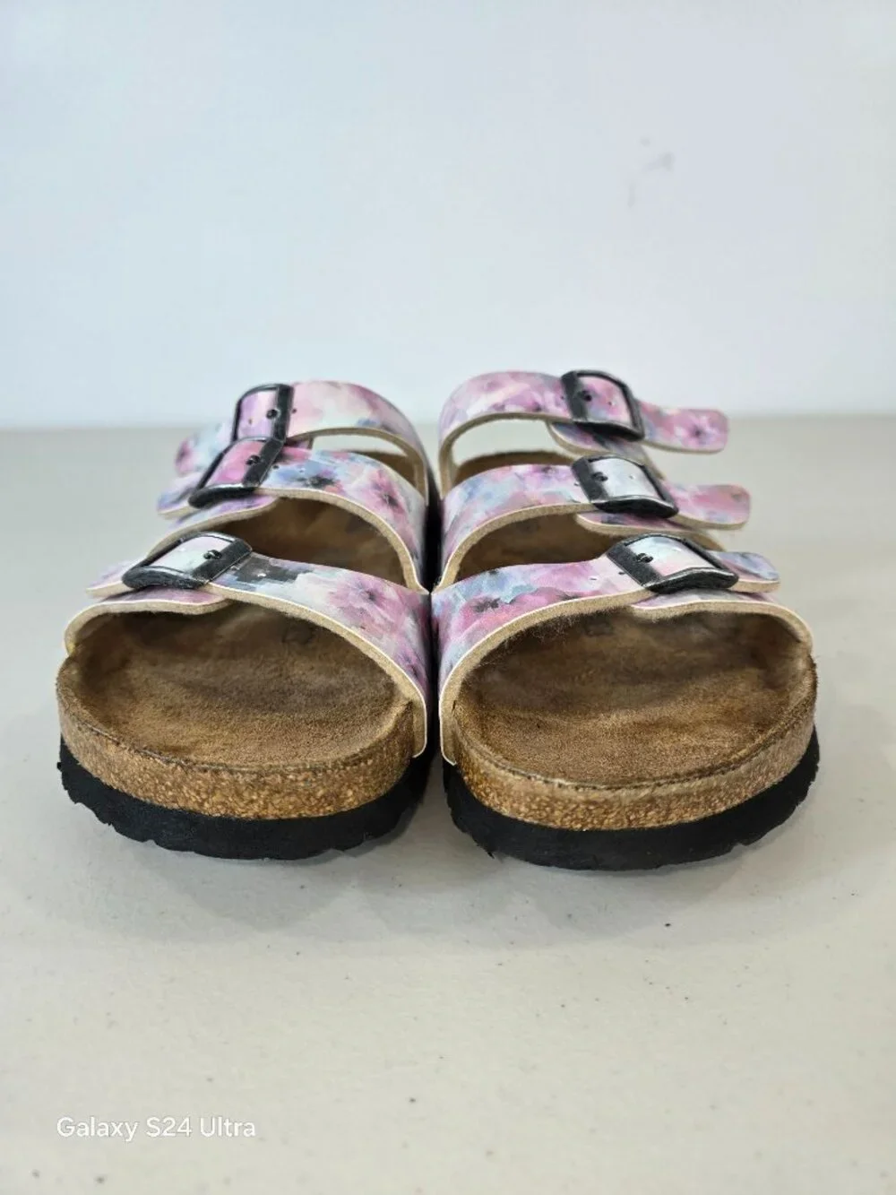 Papillio Florida sandals with rose pattern women's size 10 - Picture 1 of 9